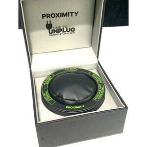 Citizen Watch Box Eco Drive Proximity Green Gray Black Empty